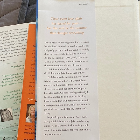 Coastal Fiction Collection - Blue & Cream Covers - Picture 4 of 5